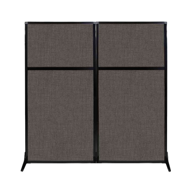Work Station Screen 66" x 70" Mocha Fabric